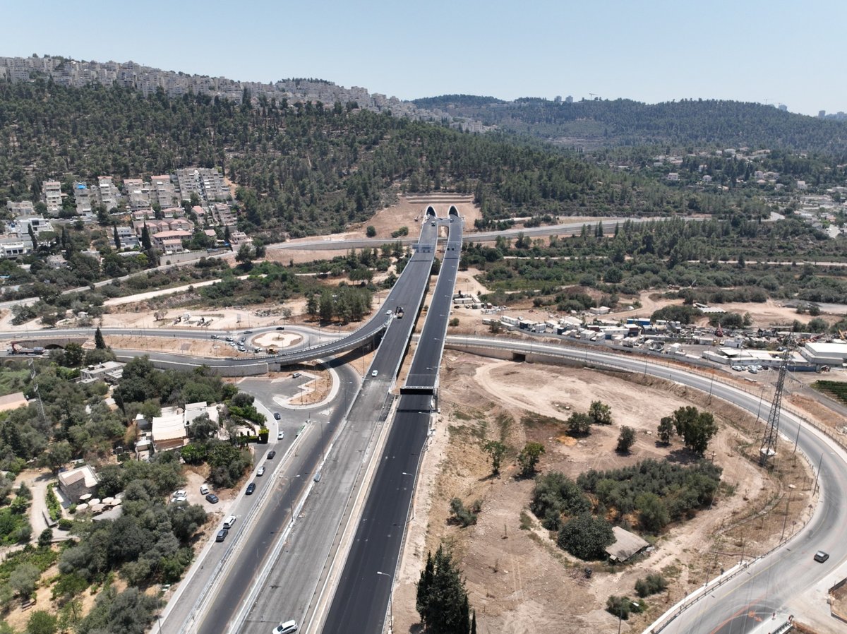 כביש 16 נפתח היום לתנועה; מיזם בן דור הסתיים