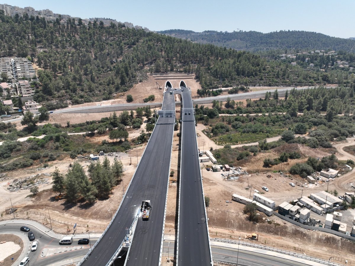 כביש 16 נפתח היום לתנועה; מיזם בן דור הסתיים