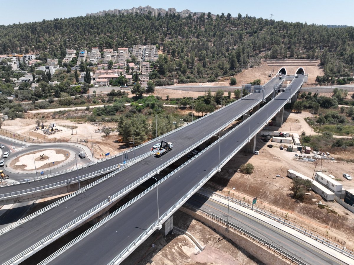 כביש 16 נפתח היום לתנועה; מיזם בן דור הסתיים