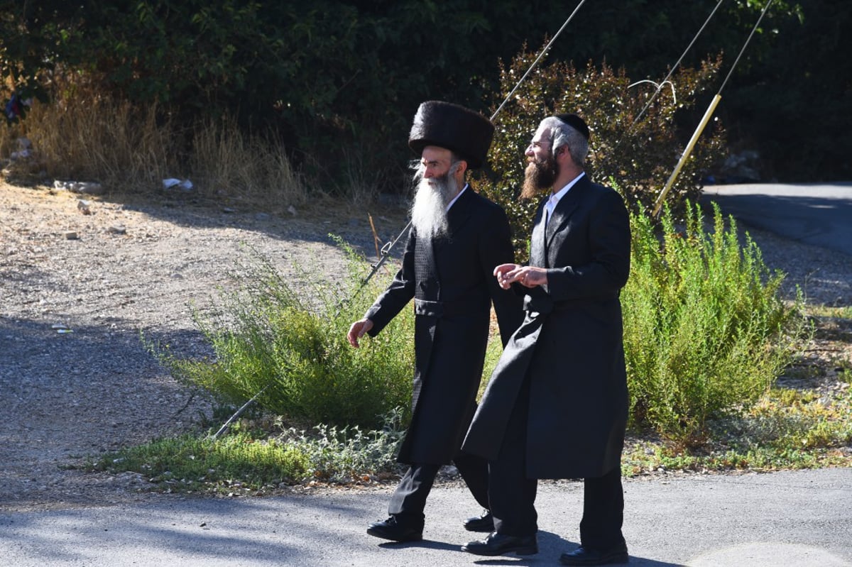 תיעוד: המשפיע רבי מיילך בידרמן שבת במירון