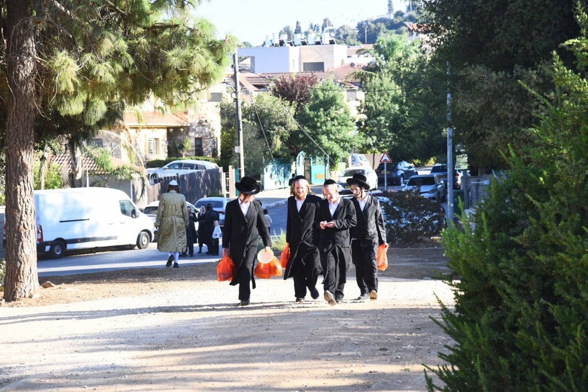 תיעוד: המשפיע רבי מיילך בידרמן שבת במירון