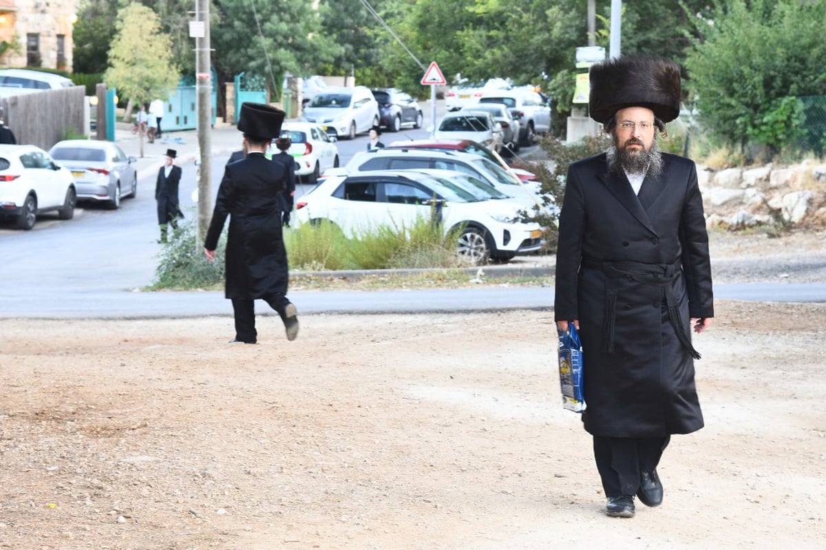 תיעוד: המשפיע רבי מיילך בידרמן שבת במירון