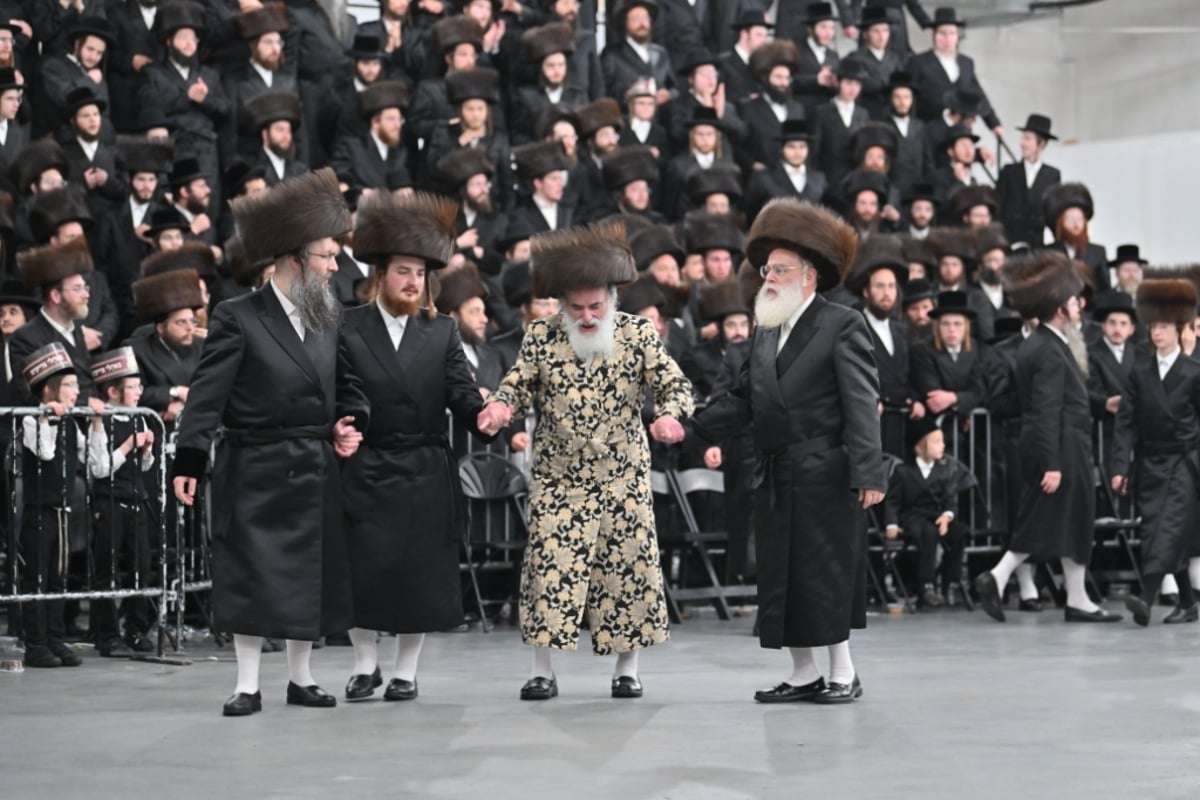 שמחת החתונה לנכד האדמו"רים מויז'ניץ וויען