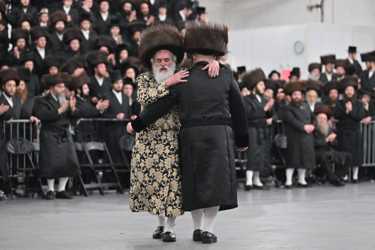 שמחת החתונה לנכד האדמו"רים מויז'ניץ וויען