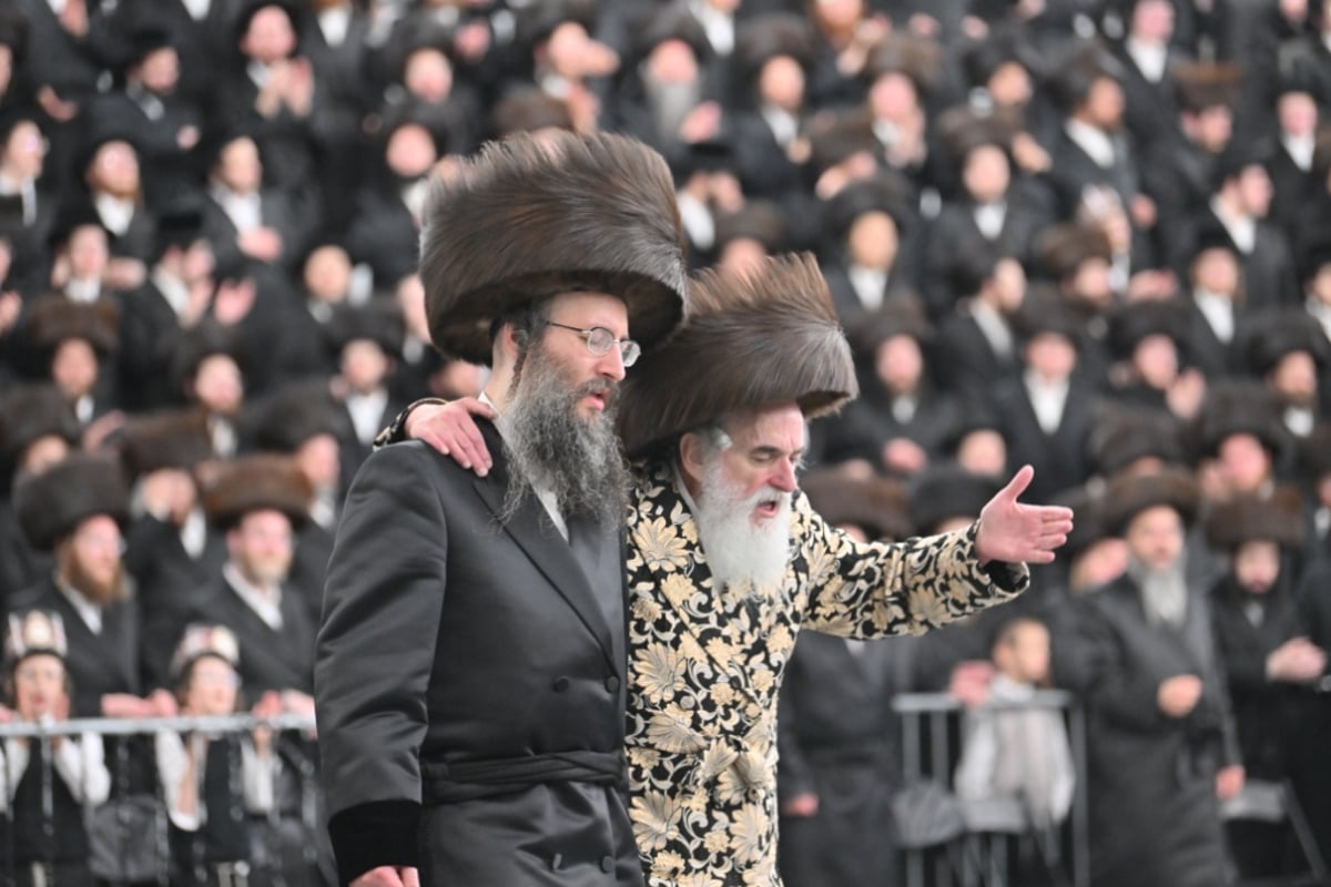 שמחת החתונה לנכד האדמו"רים מויז'ניץ וויען