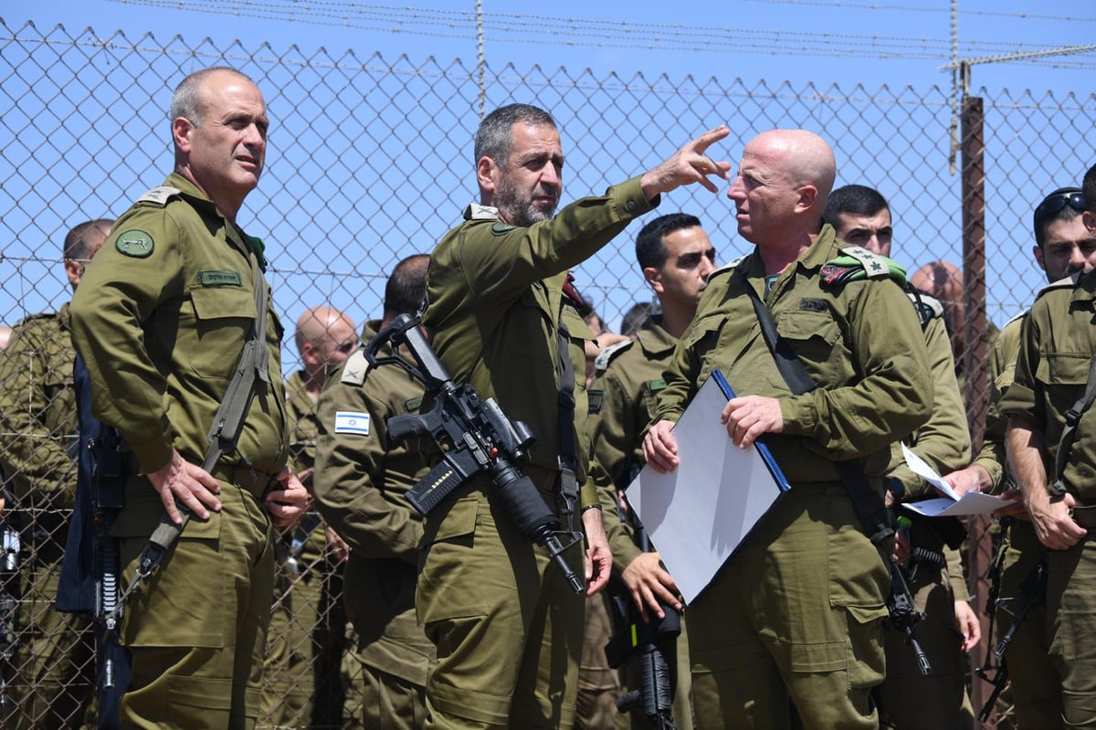 הרמטכ"ל כוכבי בזירת ההרג