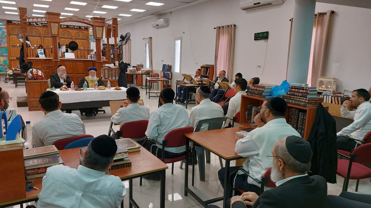 מסע החיזוק של הראשל"צ הגר"ש עמאר בדרום הארץ