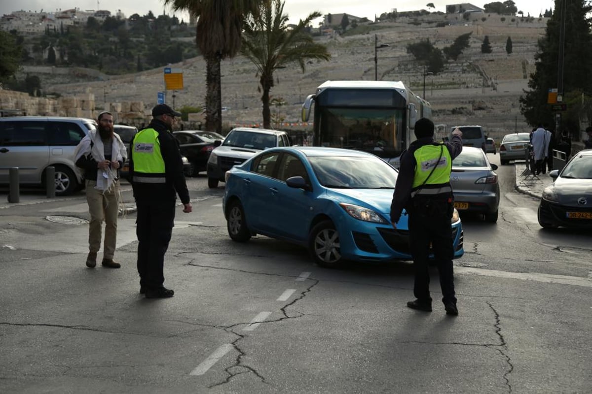 כוחות משטרה בירושלים. אילוסטרציה