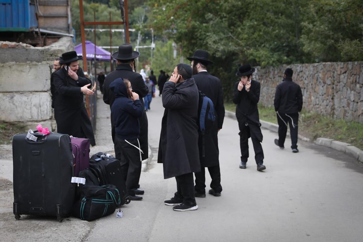 אומן, ערב ראש השנה: תיעוד סוחף מהאווירה בציון רבי נחמן