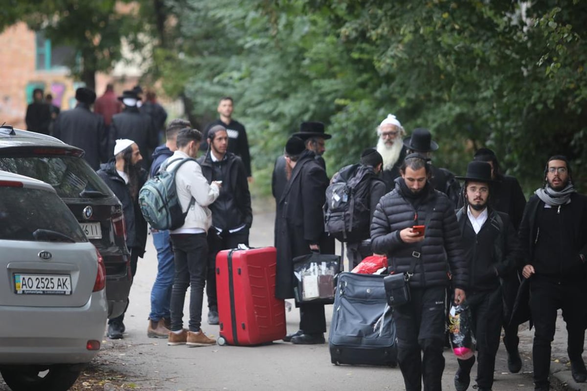 אומן, ערב ראש השנה: תיעוד סוחף מהאווירה בציון רבי נחמן