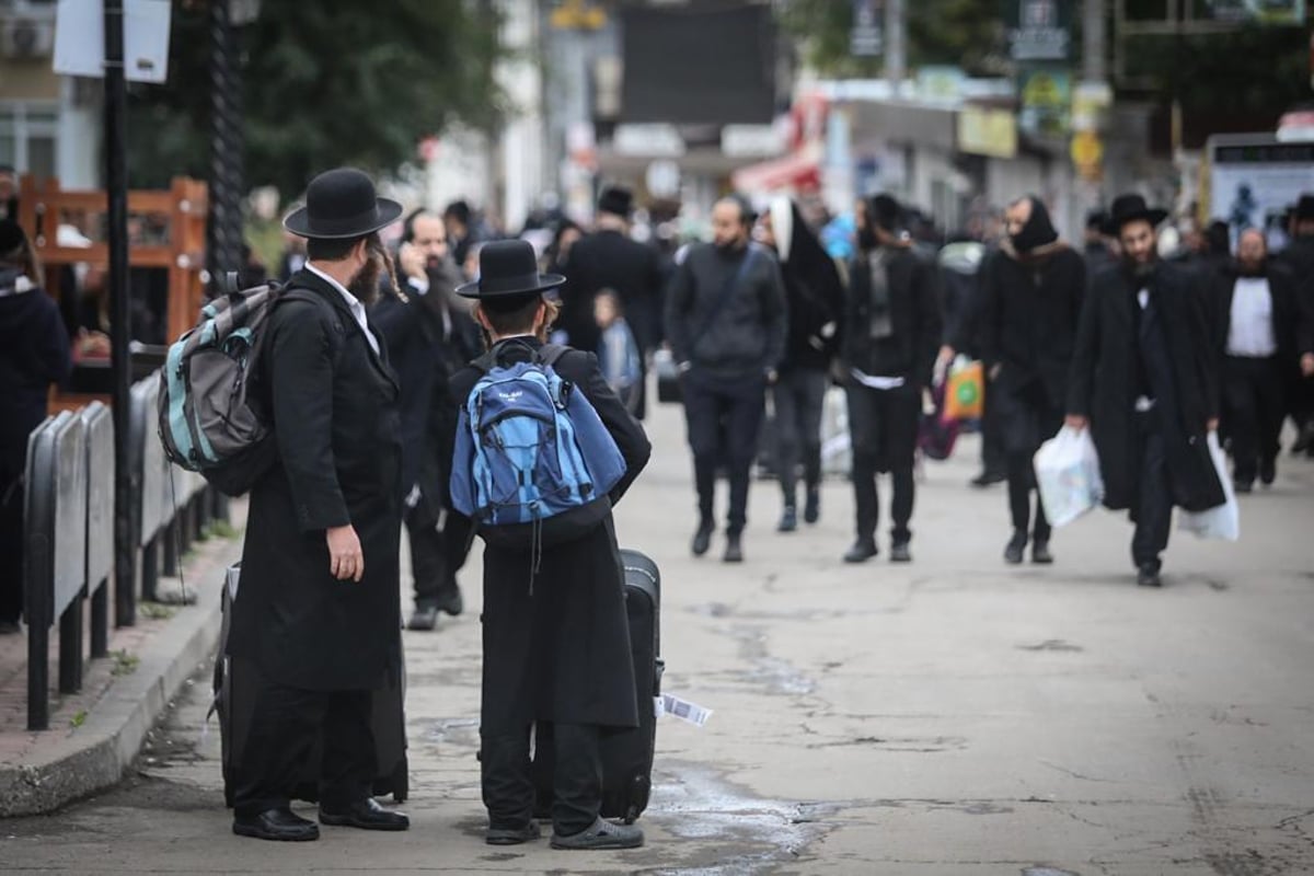 אומן, ערב ראש השנה: תיעוד סוחף מהאווירה בציון רבי נחמן