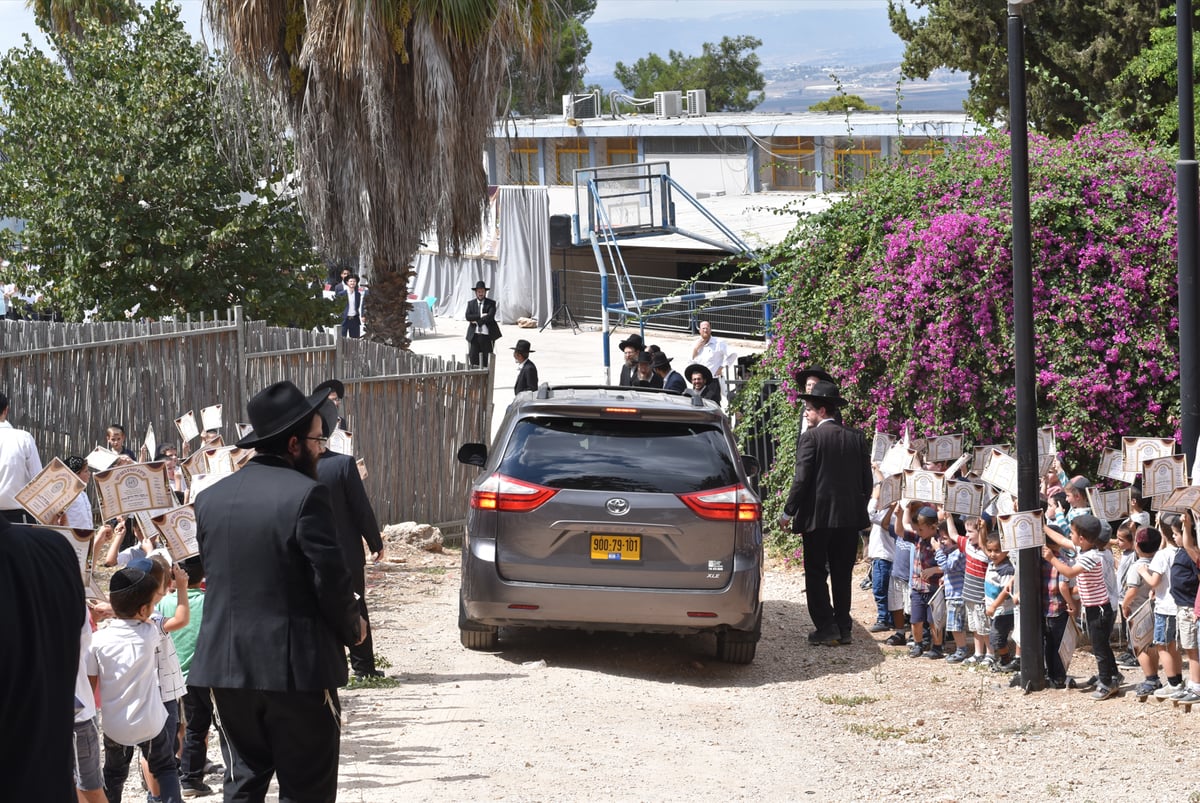 תיעוד: חבר 'המועצת' הגרמ"ה הירש במסע חיזוק בעפולה