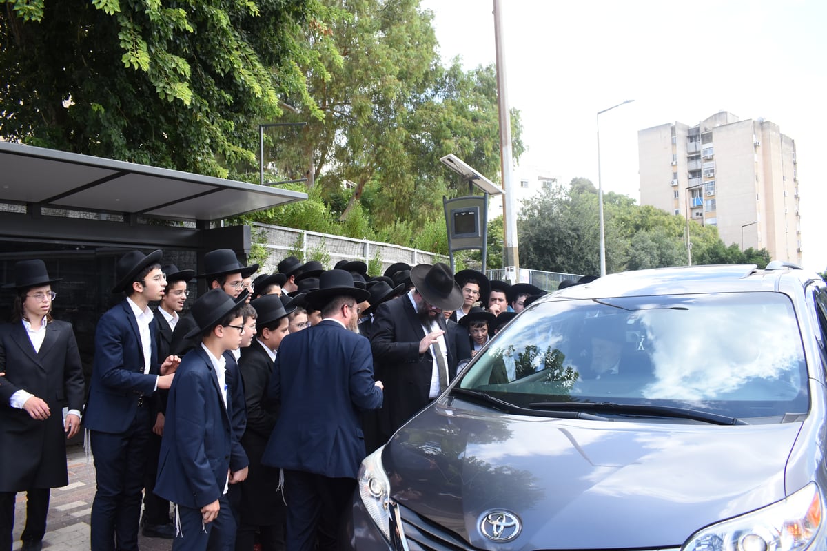 תיעוד: חבר 'המועצת' הגרמ"ה הירש במסע חיזוק בעפולה