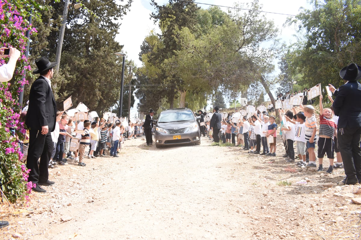 תיעוד: חבר 'המועצת' הגרמ"ה הירש במסע חיזוק בעפולה