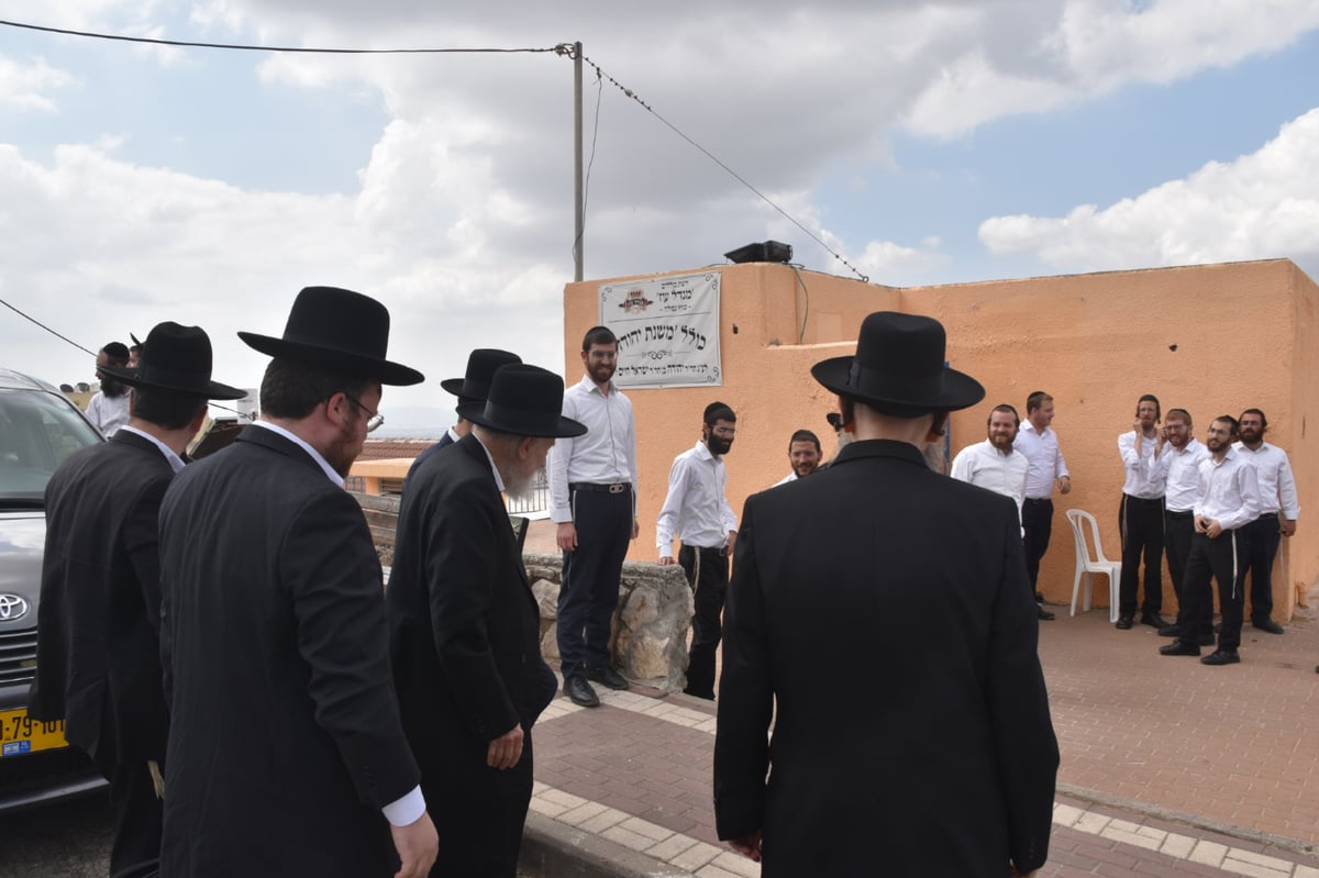 תיעוד: חבר 'המועצת' הגרמ"ה הירש במסע חיזוק בעפולה