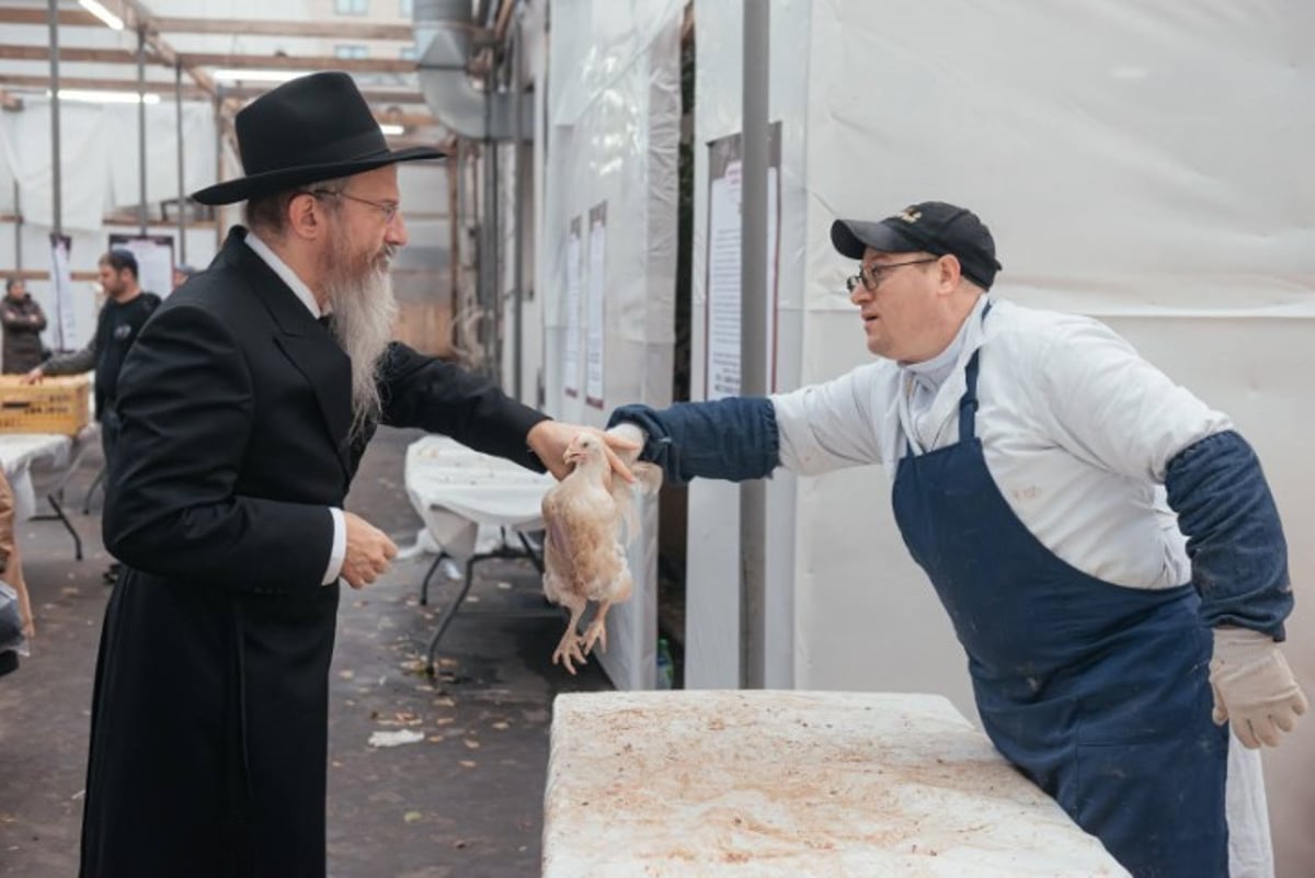 הרב לאזאר 'קפץ' על הבמה והציבור שר את 'מארש הניצחון'