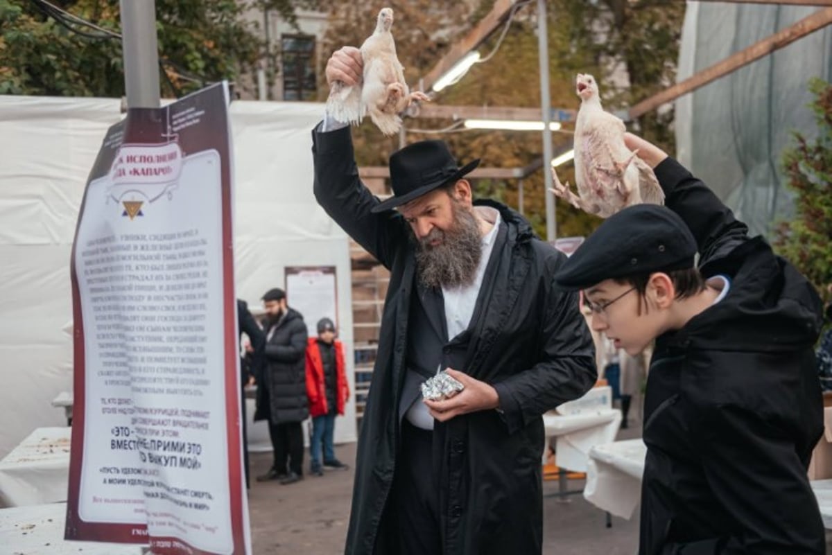 הרב לאזאר 'קפץ' על הבמה והציבור שר את 'מארש הניצחון'