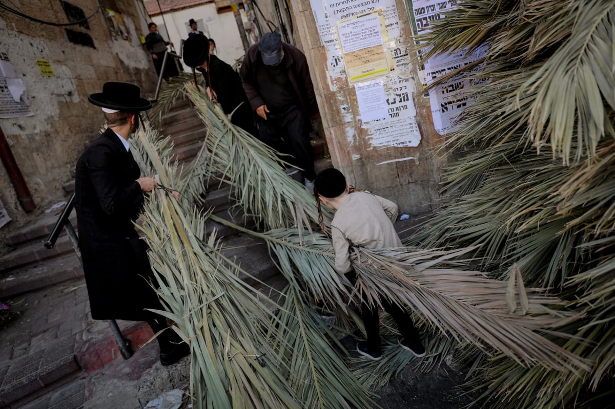 "כל האזרח בישראל ישבו בסוכות": תיעוד מרחובות ירושלים