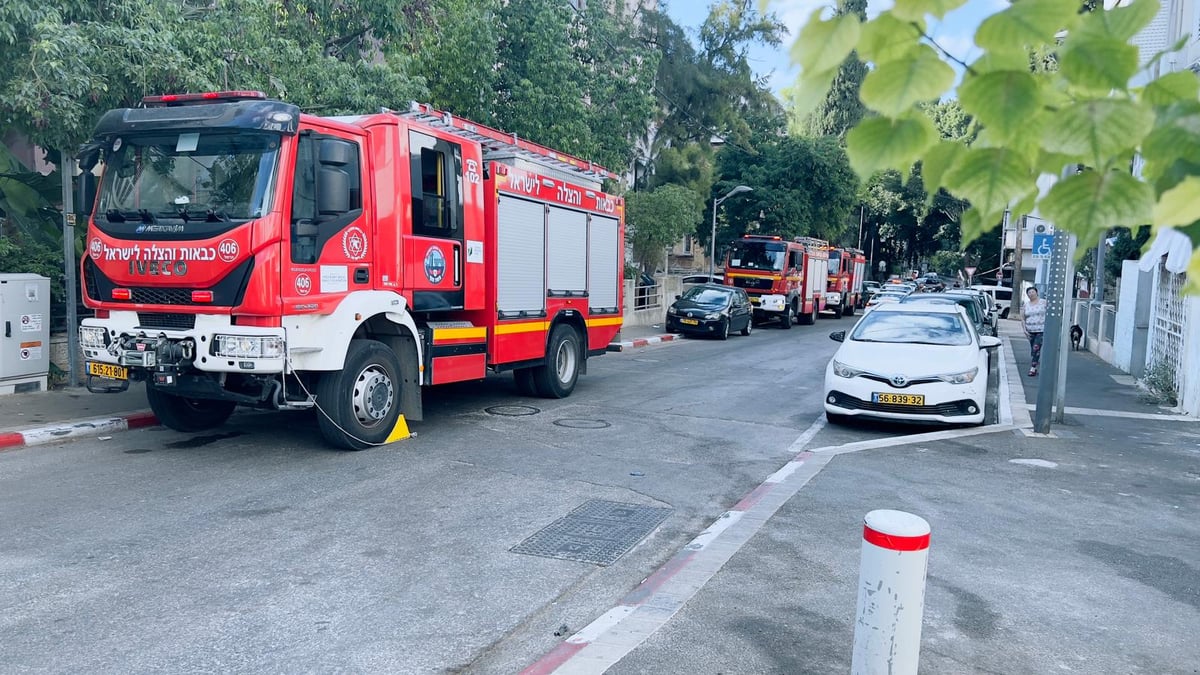 מתזים כיבו את השריפה בחניון והצילו את הדיירים במבנה