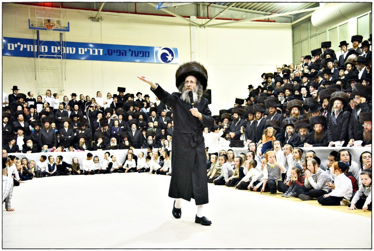 תיעוד: רבי מיילך בידרמן הקפיץ את ביתר