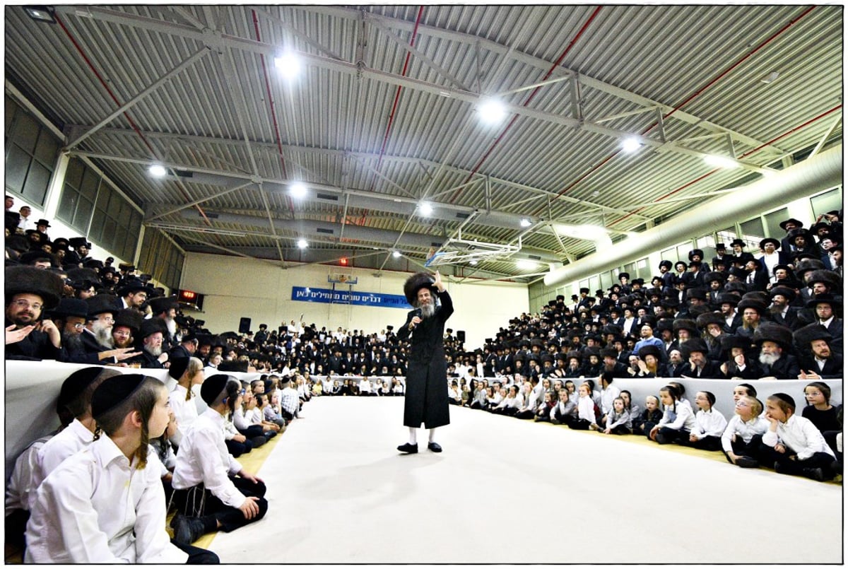 תיעוד: רבי מיילך בידרמן הקפיץ את ביתר