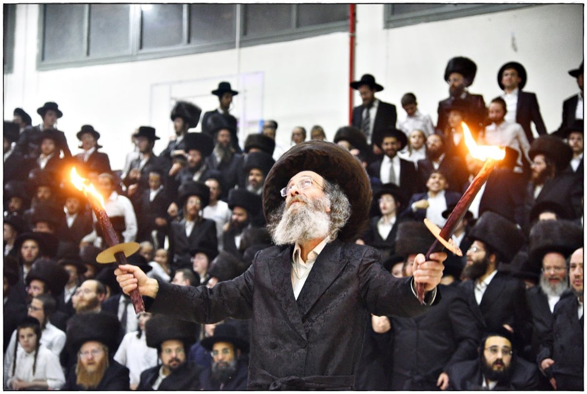 תיעוד: רבי מיילך בידרמן הקפיץ את ביתר