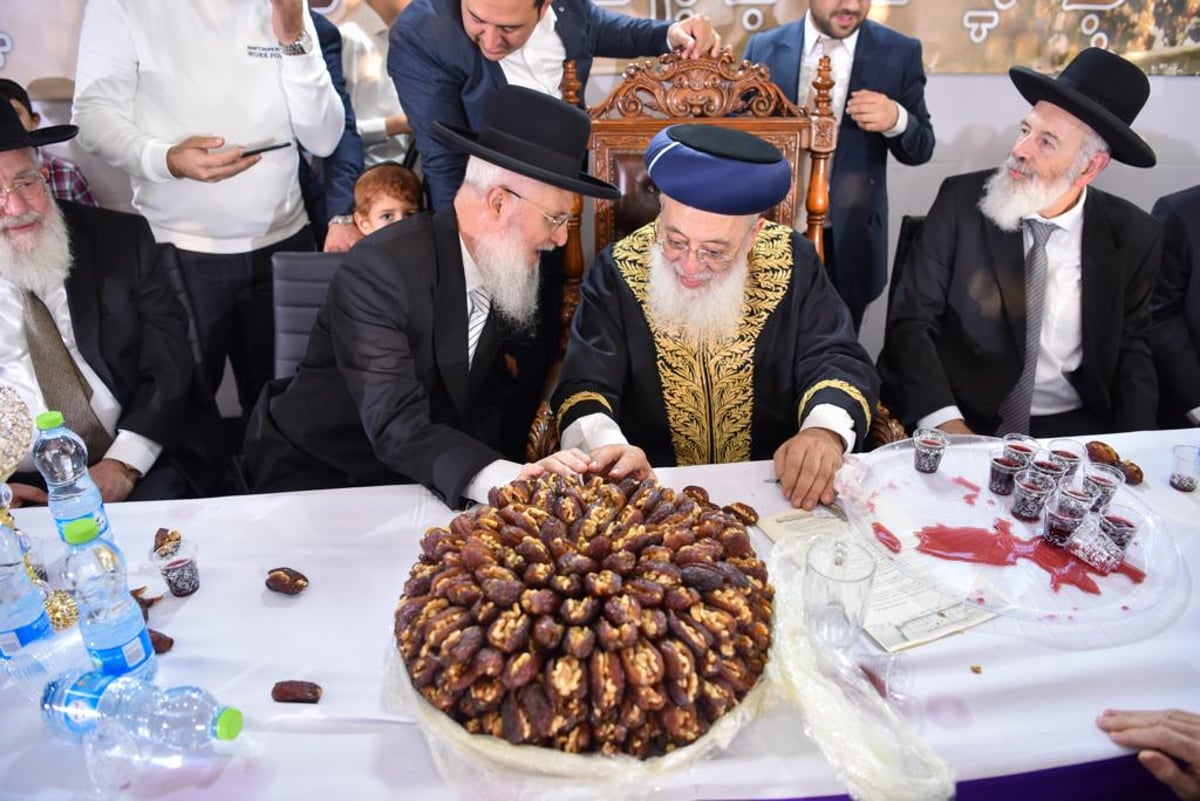 תיעוד: 'הקבלת פני רבו' לראשל"צ הגר"ש עמאר