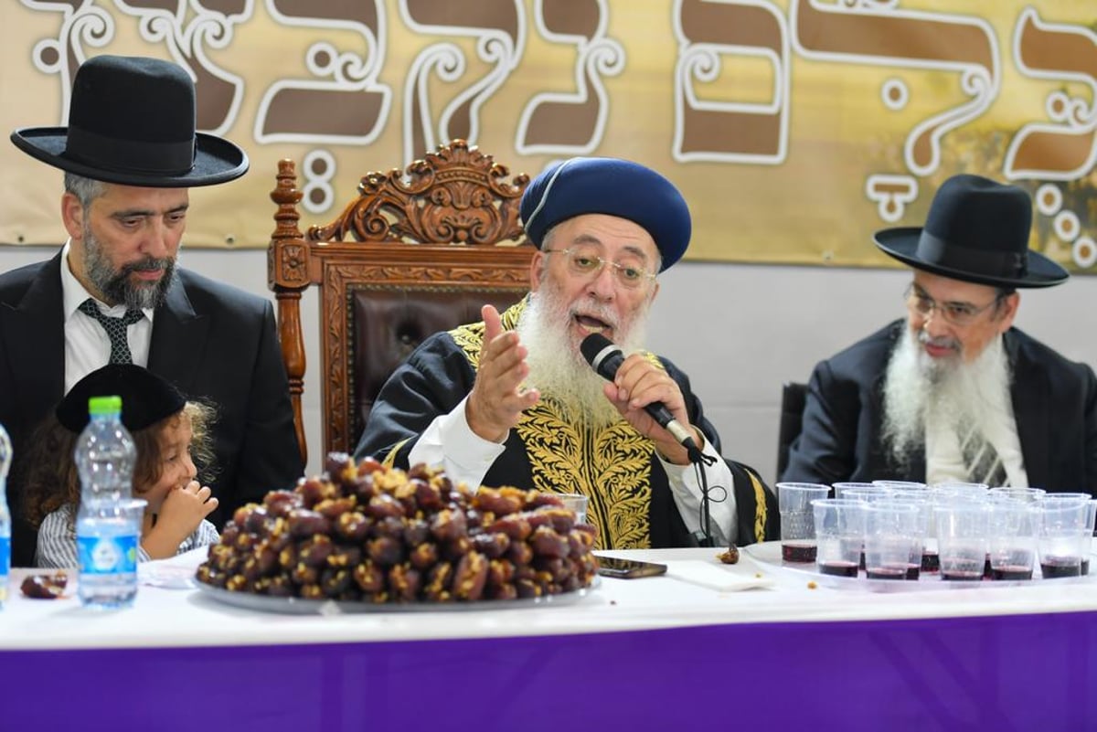 תיעוד: 'הקבלת פני רבו' לראשל"צ הגר"ש עמאר