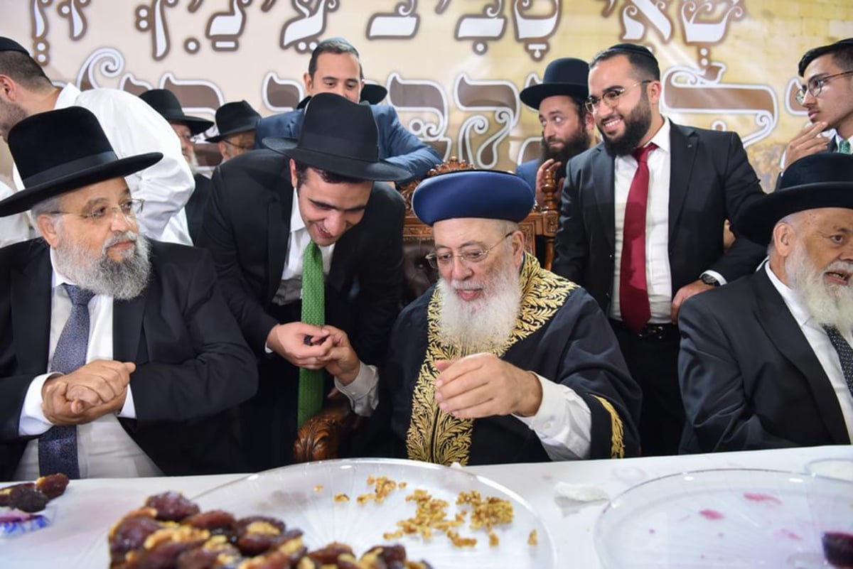 תיעוד: 'הקבלת פני רבו' לראשל"צ הגר"ש עמאר