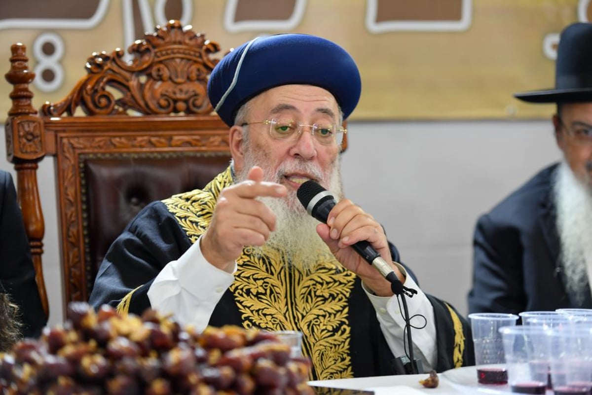 תיעוד: 'הקבלת פני רבו' לראשל"צ הגר"ש עמאר