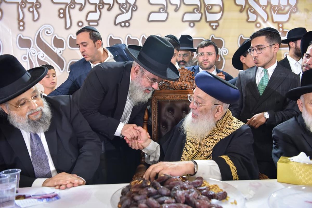 תיעוד: 'הקבלת פני רבו' לראשל"צ הגר"ש עמאר