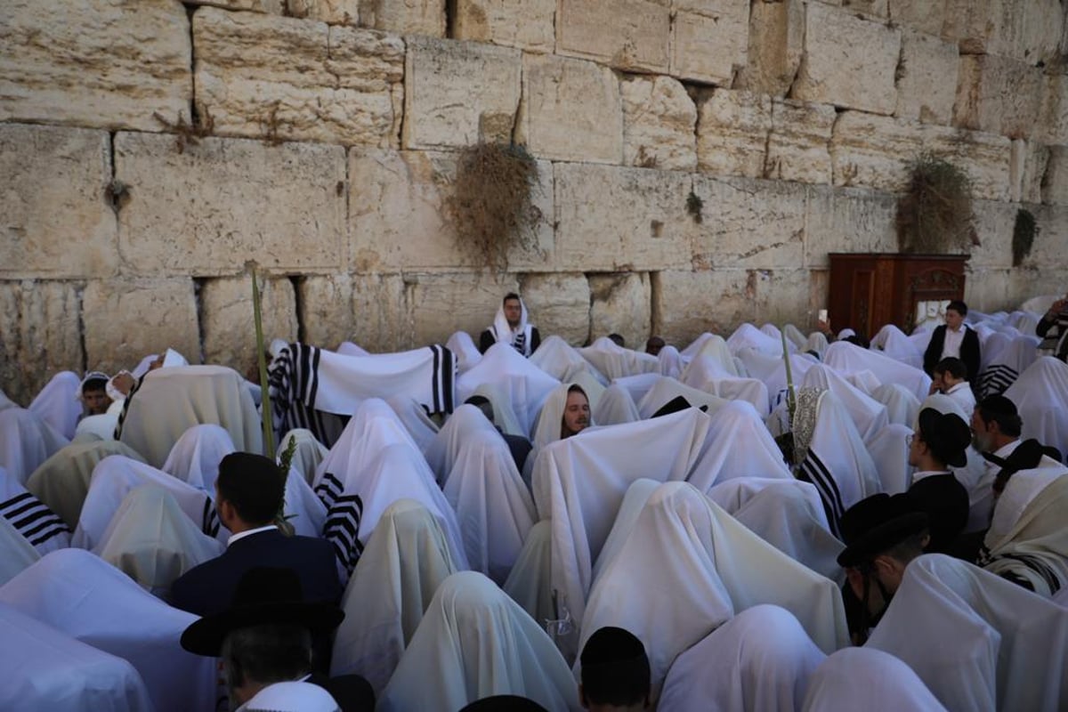 תיעוד מסכם: רבבות במעמד ברכת כהנים בכותל