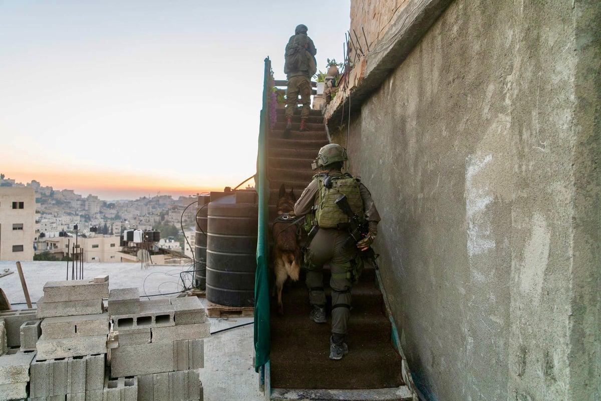 שישה מבוקשים נעצרו ביו"ש; צפו בפעילות ממצלמת קסדת הלוחם