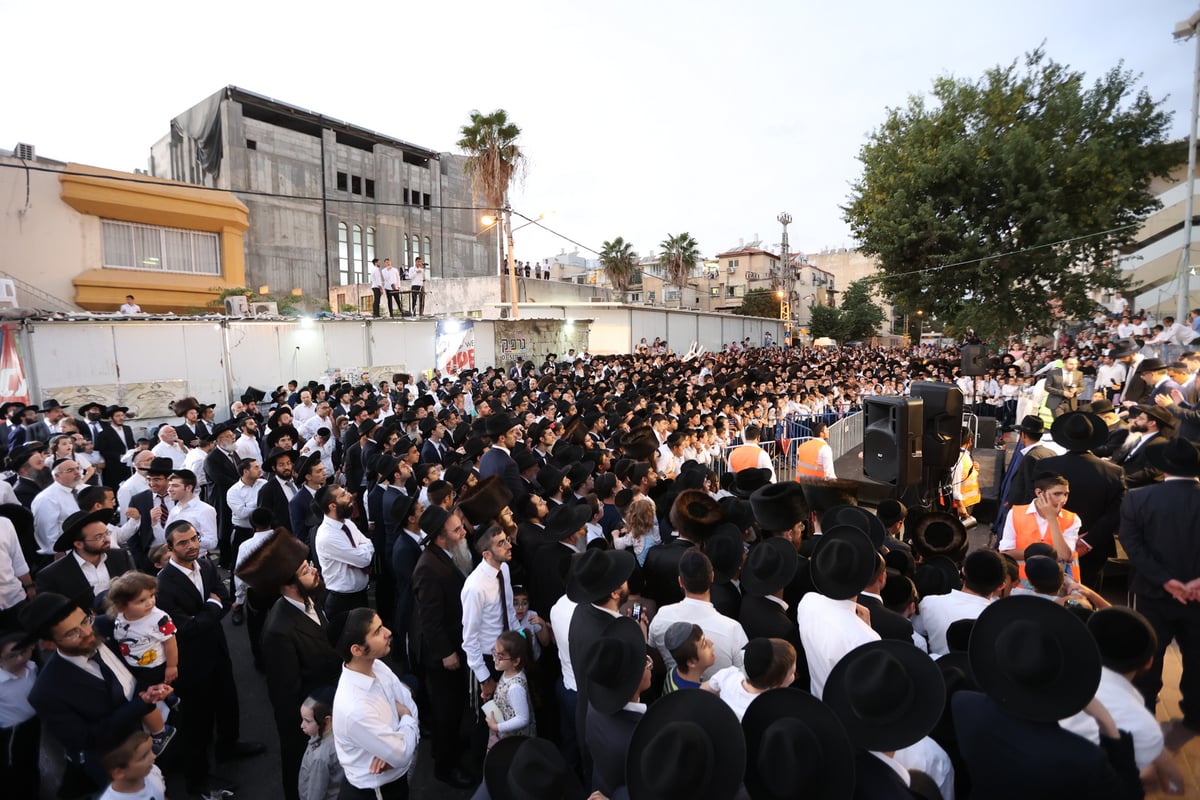 המונים במעמד פדיון פטר חמור בבני ברק | תיעוד