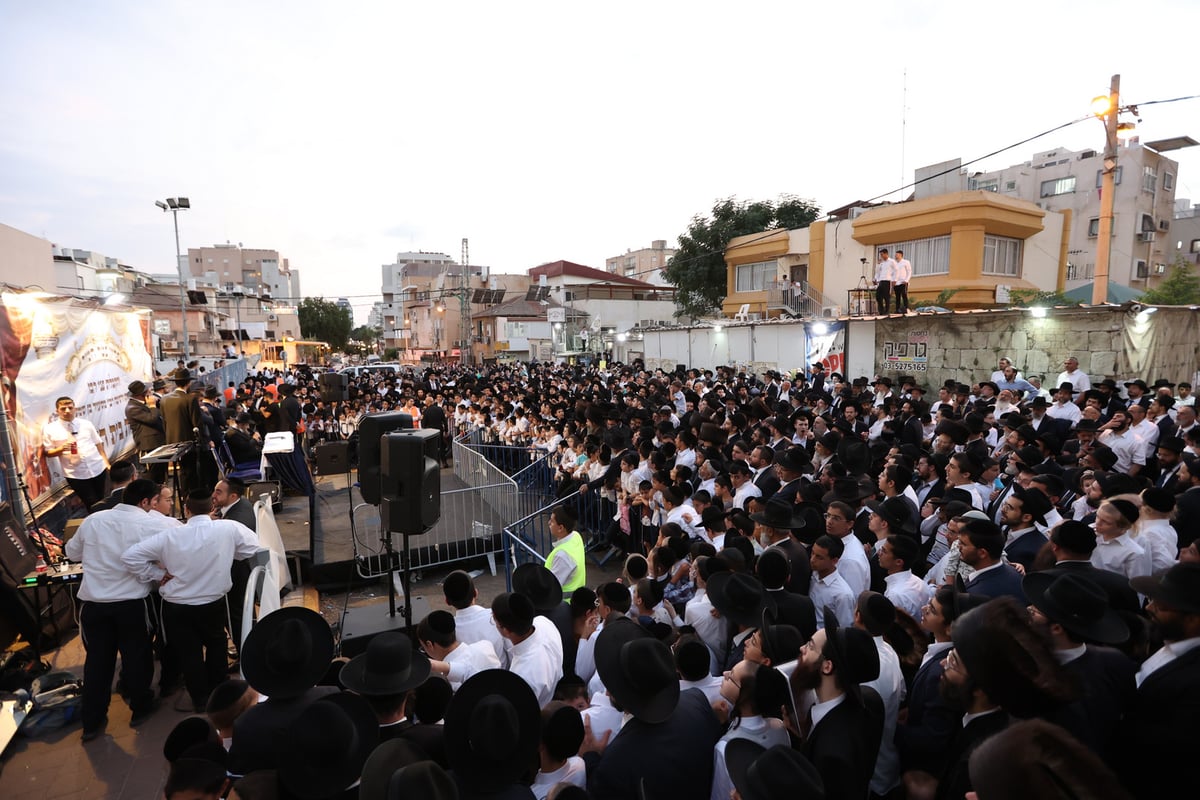 המונים במעמד פדיון פטר חמור בבני ברק | תיעוד