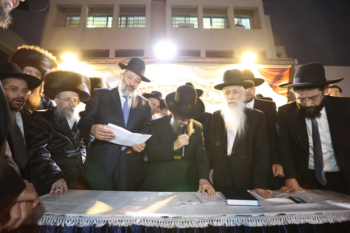 המונים במעמד פדיון פטר חמור בבני ברק | תיעוד