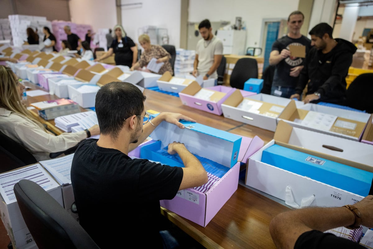 כך מכינים את פתקי ההצבעה והקלפיות - לבחירות | תיעוד