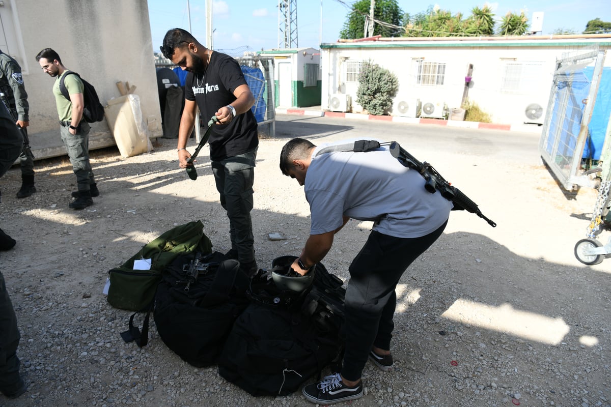 הכוננות הגבוהה: 4 פלוגות מילואים במג"ב גויסו לפעילות