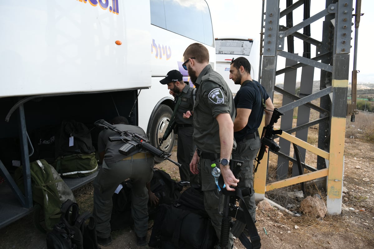 הכוננות הגבוהה: 4 פלוגות מילואים במג"ב גויסו לפעילות