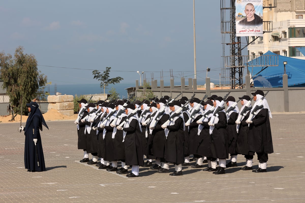 כוחות הביטחון של חמאס הציגו את כישוריהם המבצעיים | צפו