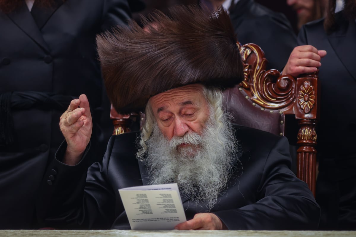 הרבי מטשרנוביל ארה"ב בביקור בצפת ובמירון