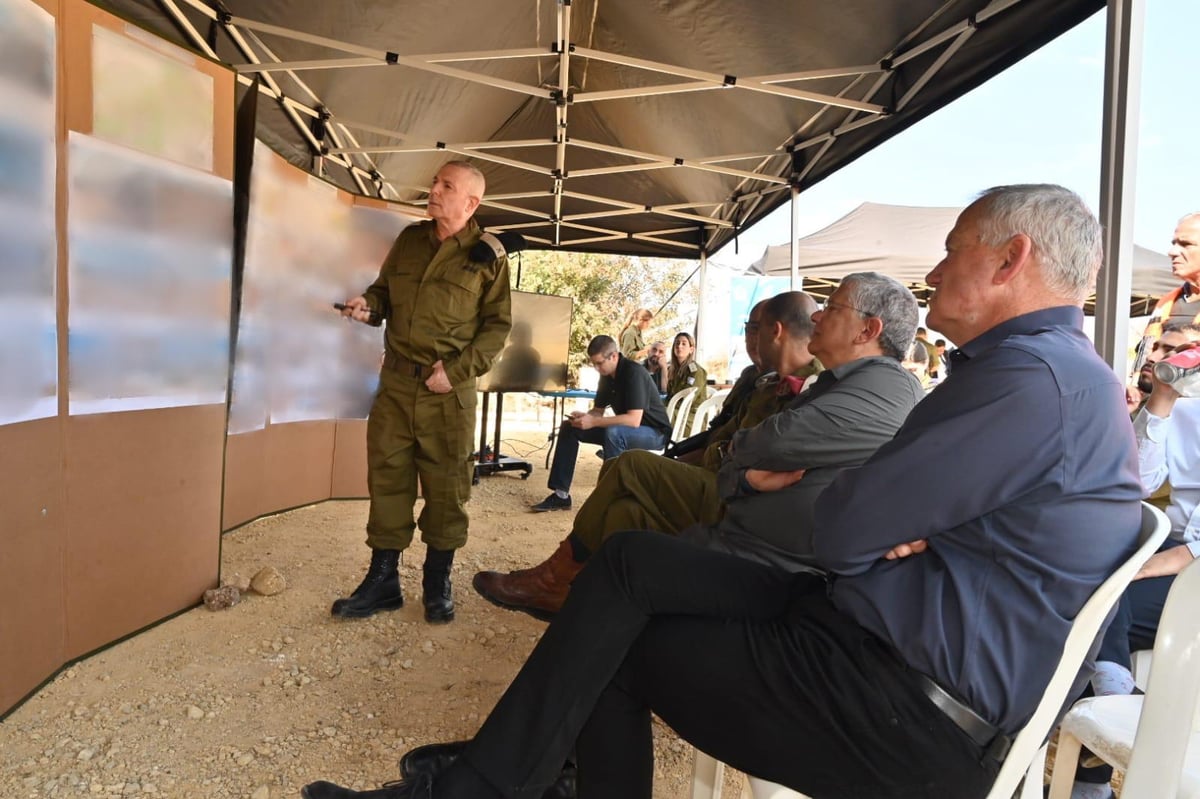 גנץ אישר: מכשול קו התפר בצפון השומרון יוארך ב-50 ק"מ נוספים