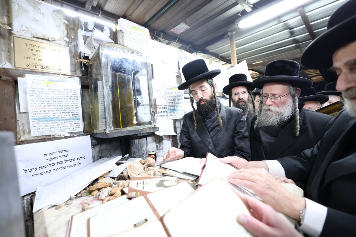 בזוועהיל ציינו את הילולת הרה"ק רבי גדליה משה זיע"א