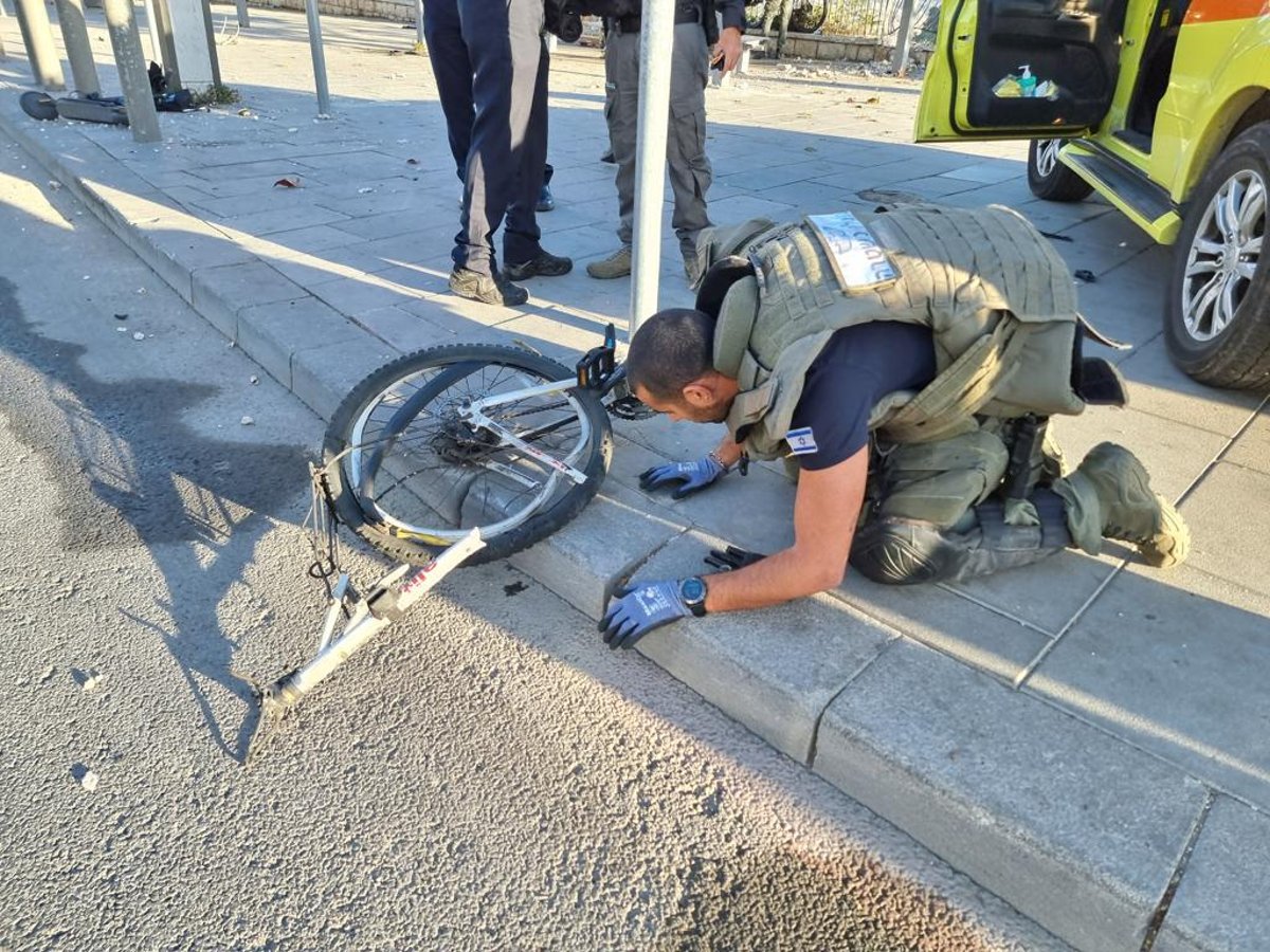 תיעוד: כוחות המשטרה ומג"ב סורקים אחרי המחבל