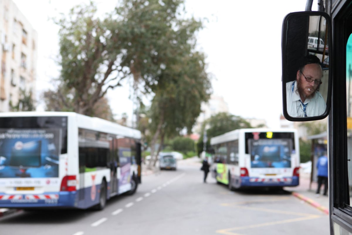 בני ברק: נהג אוטובוס הותקף בגז פלפל, החשוד נמלט ונתפס