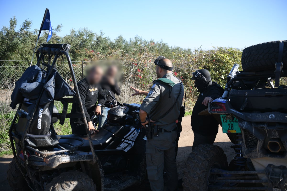 המרדפים והמעצרים של לוחמי מג"ב נגד נהיגה פראית בשדות חקלאיים | תיעוד