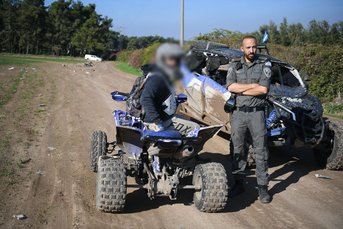 המרדפים והמעצרים של לוחמי מג"ב נגד נהיגה פראית בשדות חקלאיים | תיעוד