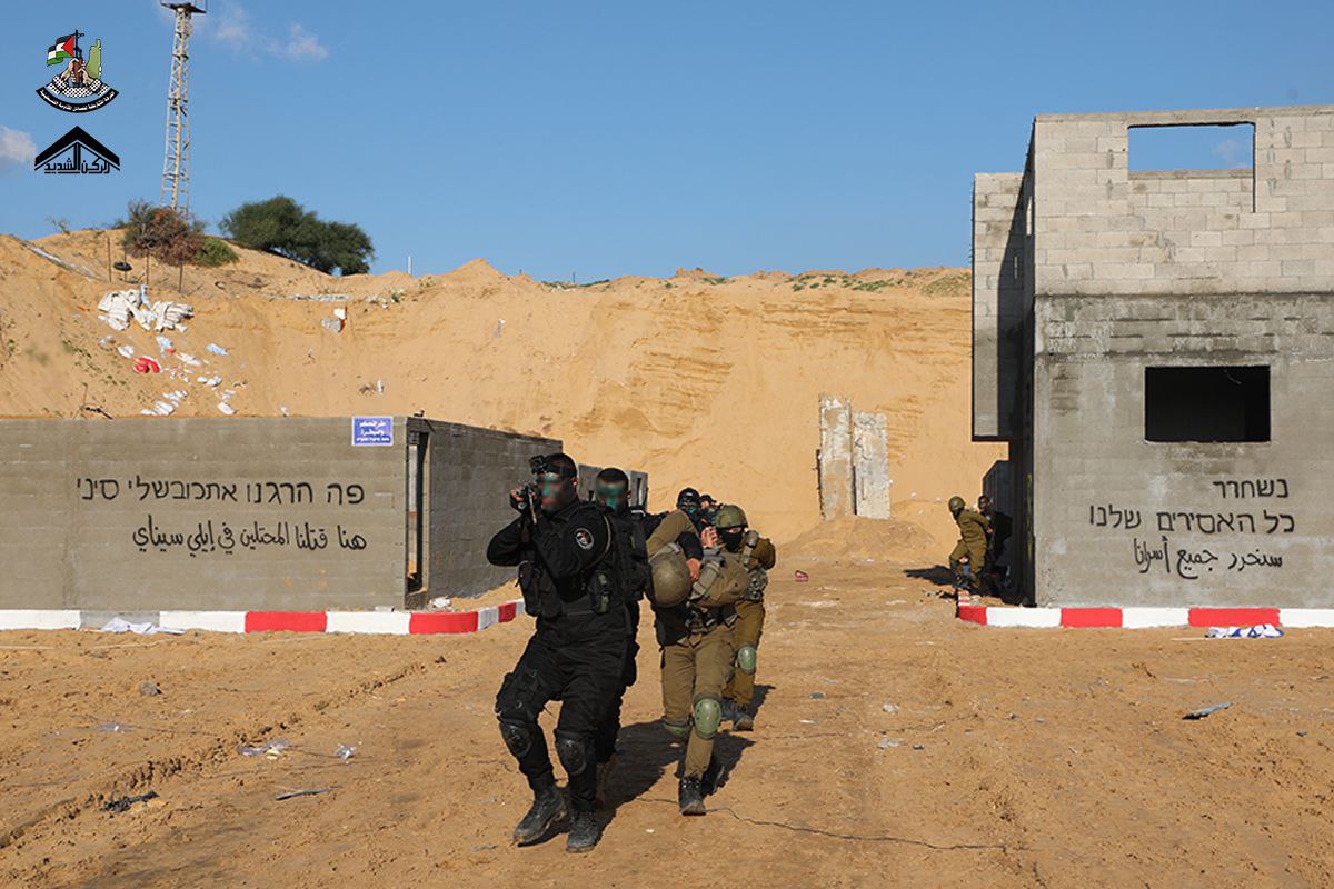 החמ"ל ערך תרגיל: חטיפת חיילים ישראליים מתוך המוצב