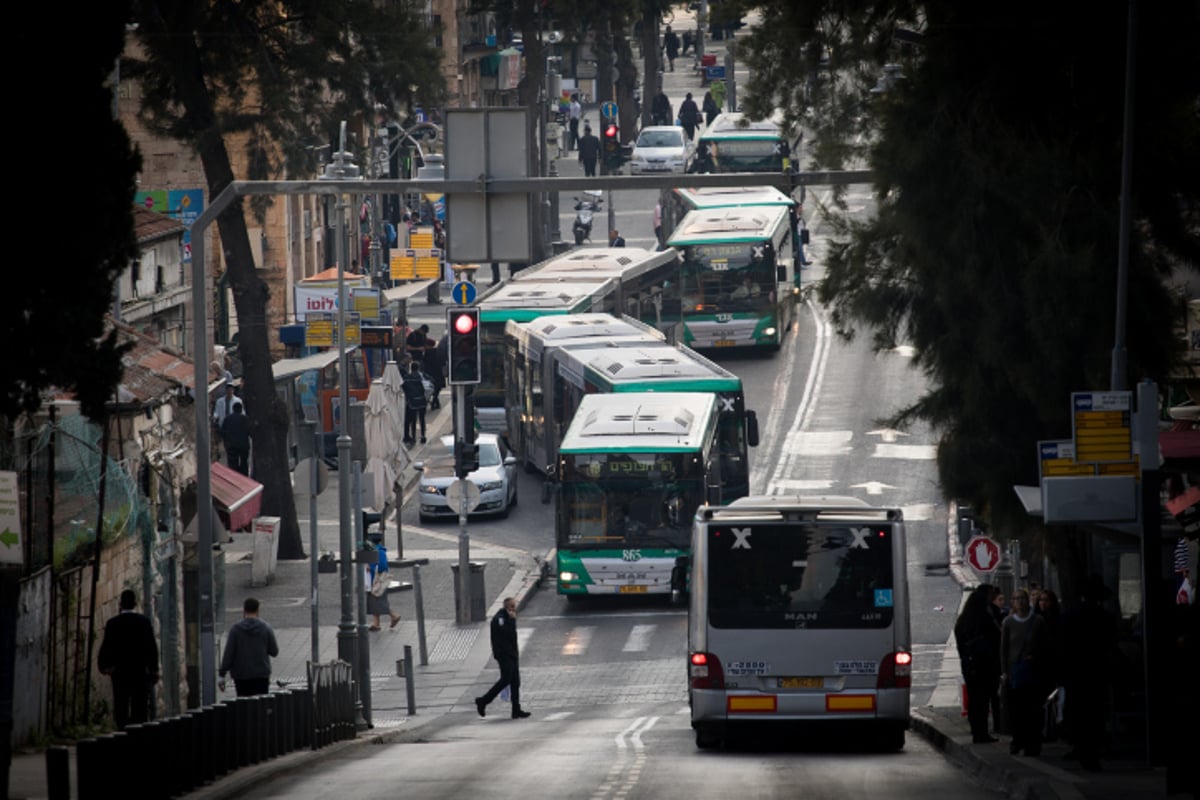 תחבורה ציבורית. אילוסטרציה