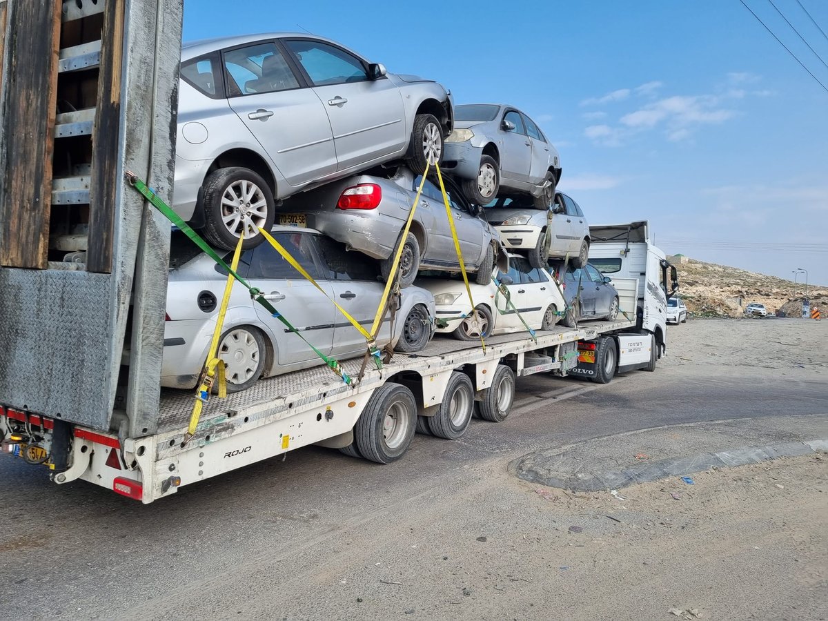 13 "משטובות" נאספו בידי המשטרה באזור גוש עציון